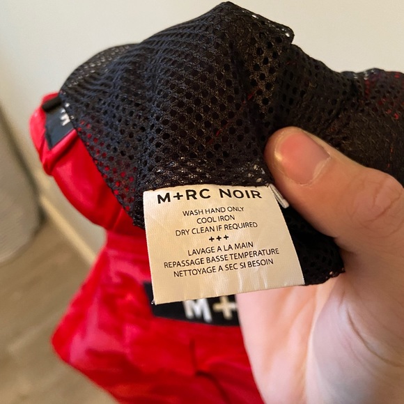 M+RC Noir Red Cargo Pants - Picture 3 of 3